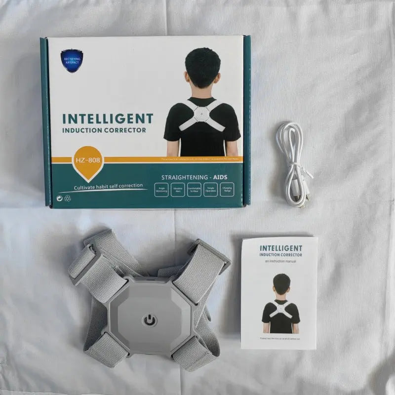 Adjustable Posture Belt Hunchback Back Correction Belts Real-time Posture Assessment Training null