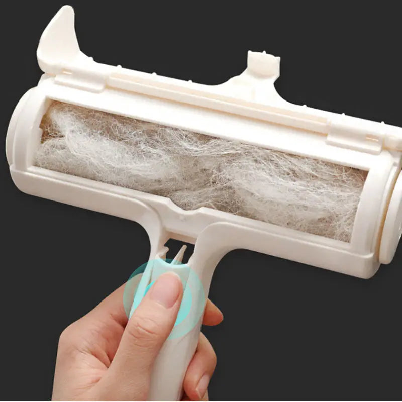 Pet Hair Remover Roller Lint Remove Brush Dog Cat Hair Clothes Carpet Cleaning Brush Home Furniture null