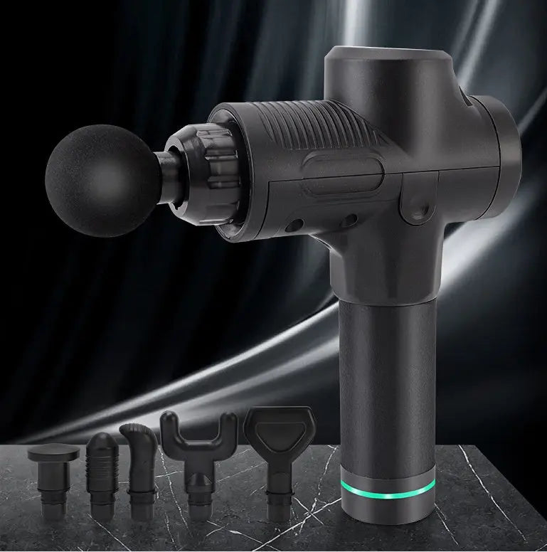 Fascia Massager Massage Gun Muscle Massager Neck Cream Gun Fitness Equipment Massage Gun null