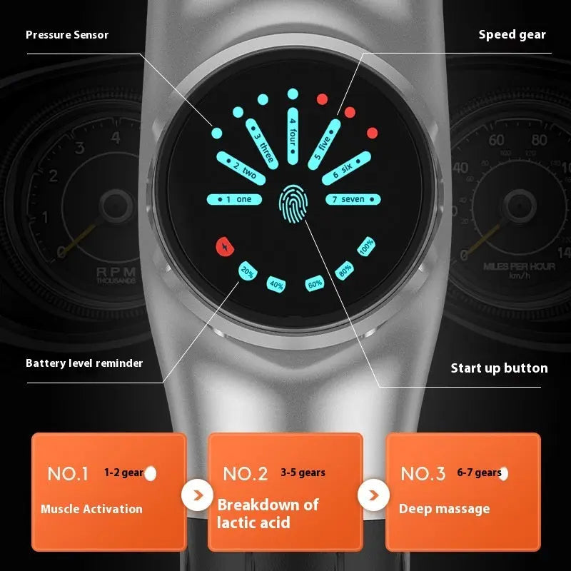 Massage Gun Massage Gun Rehabilitation Physiotherapy Major null
