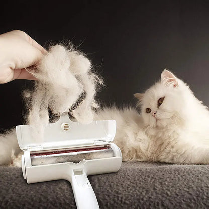 Pet Hair Remover Roller Lint Remove Brush Dog Cat Hair Clothes Carpet Cleaning Brush Home Furniture null