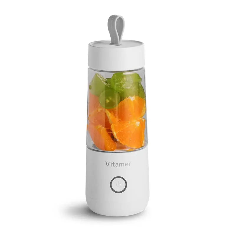 350ml Portable Blender Juicer Electric USB Rechargeable Mixer Smoothie Slushy Cup Juice Blender Bottle USB Charging Kitchen Gadgets null