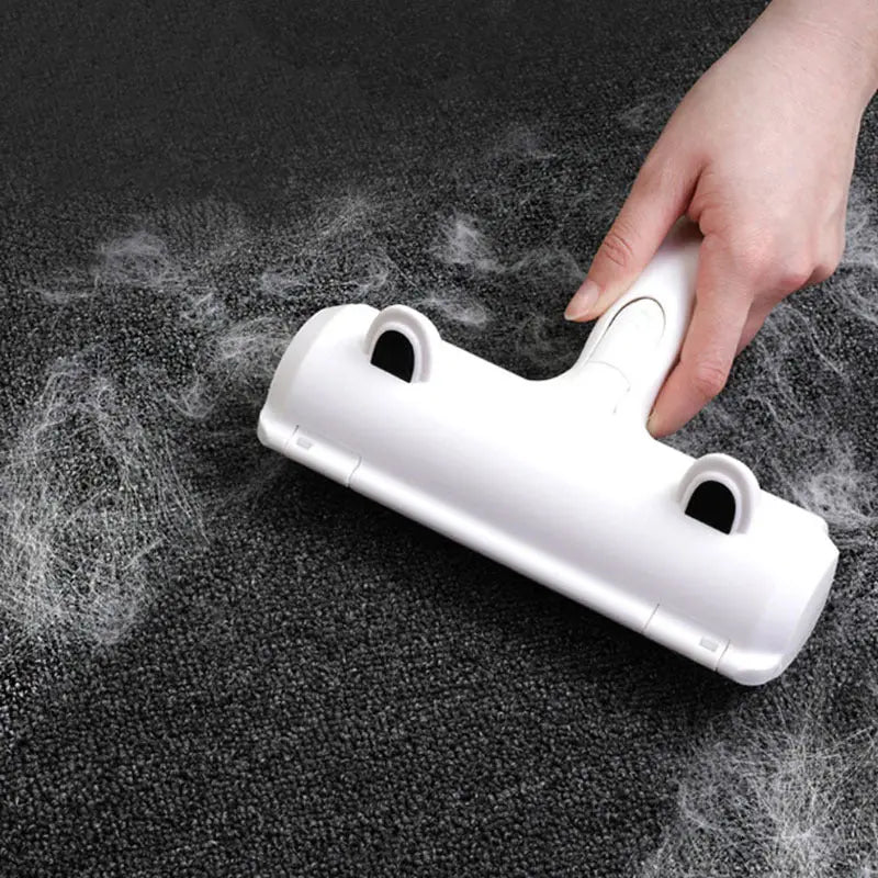 Pet Hair Remover Roller Lint Remove Brush Dog Cat Hair Clothes Carpet Cleaning Brush Home Furniture null