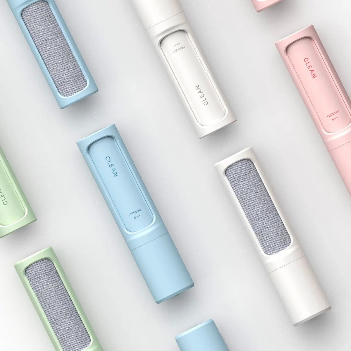 Sticker Roller Hair Removal Rotating Cylinder Sticker Roller Electrostatic Brush Hair Removal Artifact Pet Hair Removal Brush Clothes Sticky Brush Hair Remover null