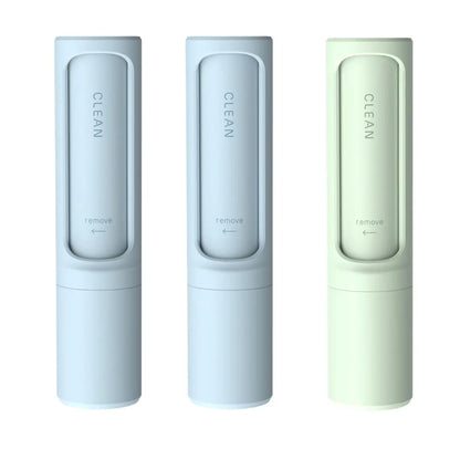 Sticker Roller Hair Removal Rotating Cylinder Sticker Roller Electrostatic Brush Hair Removal Artifact Pet Hair Removal Brush Clothes Sticky Brush Hair Remover null