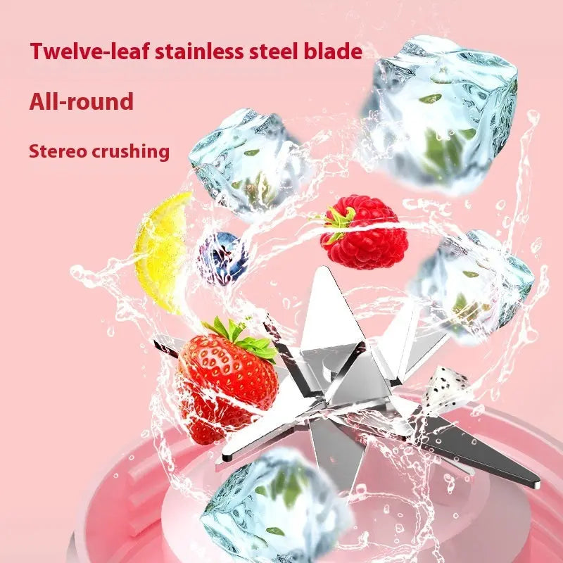 Portable Blender Cooking Machine Charging Juice Cup null