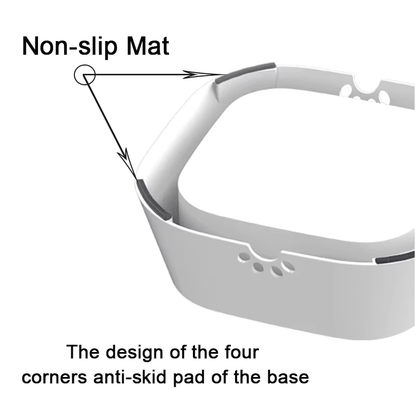 No-Spill Dog Water Bowl with Floating Plate