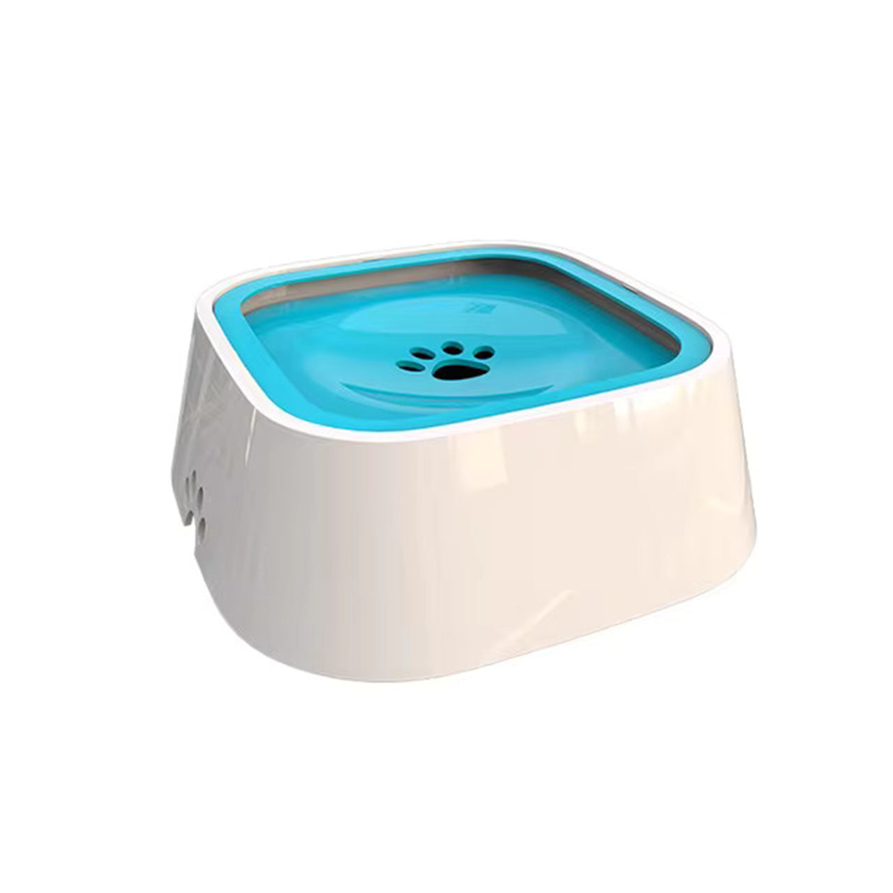 No-Spill Dog Water Bowl with Floating Plate