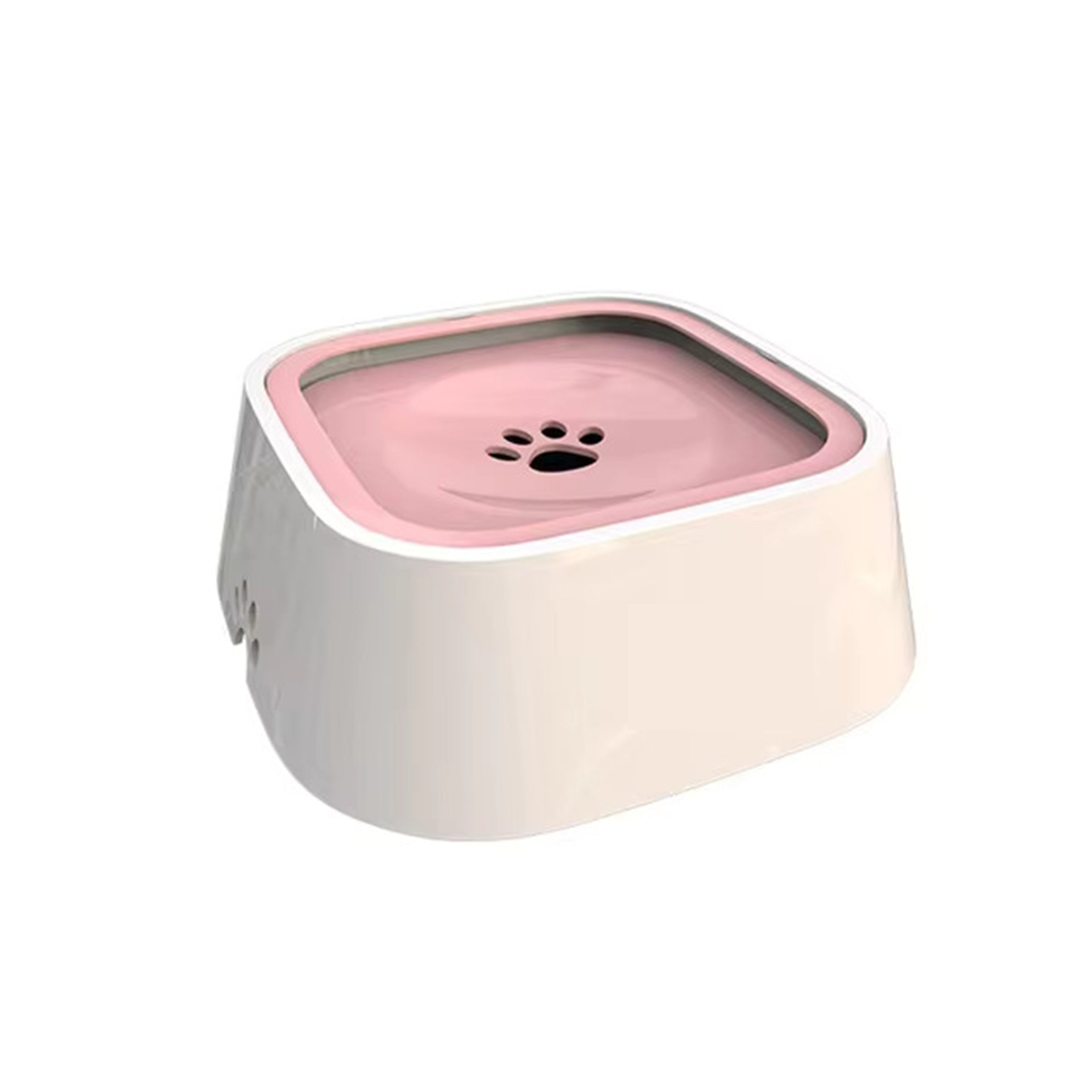 No-Spill Dog Water Bowl with Floating Plate