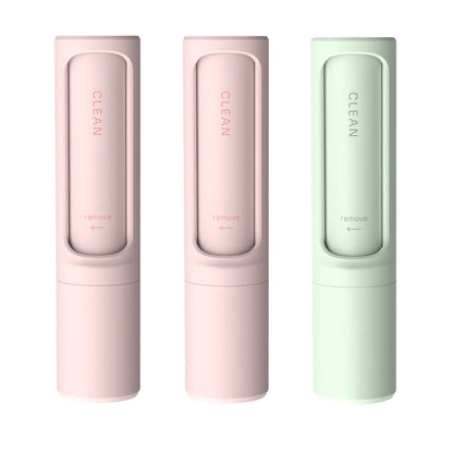 Sticker Roller Hair Removal Rotating Cylinder Sticker Roller Electrostatic Brush Hair Removal Artifact Pet Hair Removal Brush Clothes Sticky Brush Hair Remover null