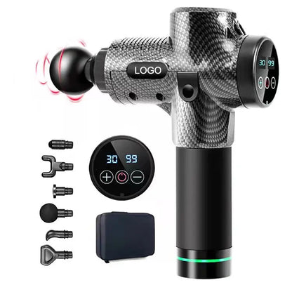 Fascia Massager Massage Gun Muscle Massager Neck Cream Gun Fitness Equipment Massage Gun null
