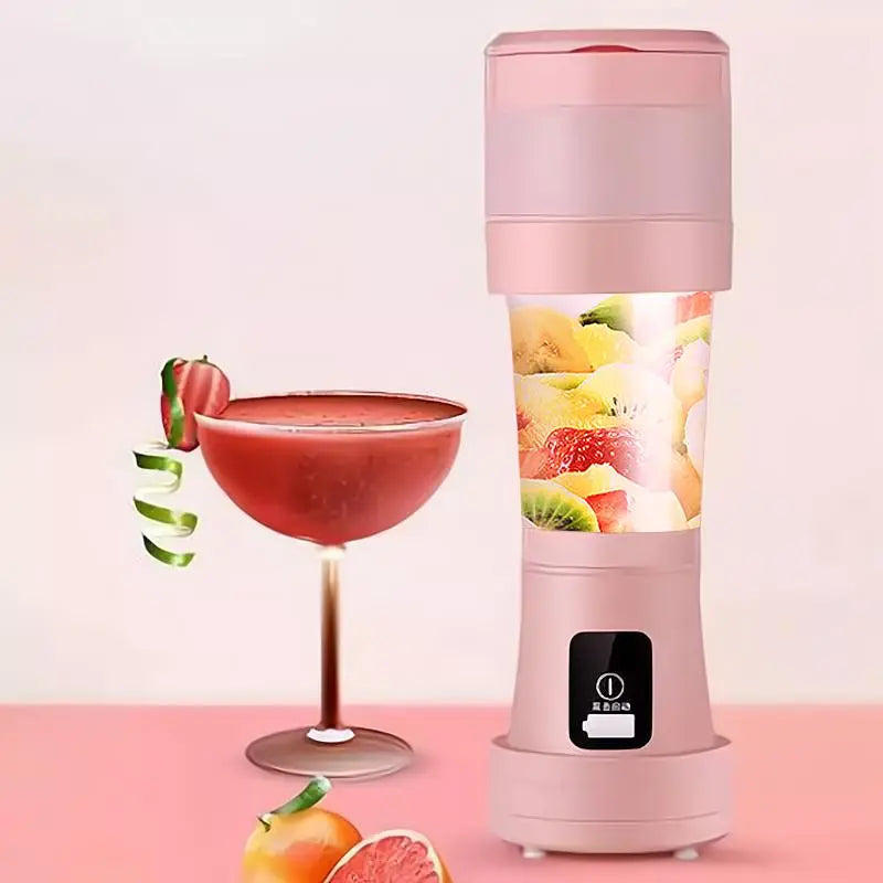 450ML Mini Portable Blender Mixer Cooking Appliances Food Processor Food Mixers Smoothie Blenders Cup Juicers Kitchen Appliance null