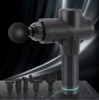 Fascia Massager Massage Gun Muscle Massager Neck Cream Gun Fitness Equipment Massage Gun null