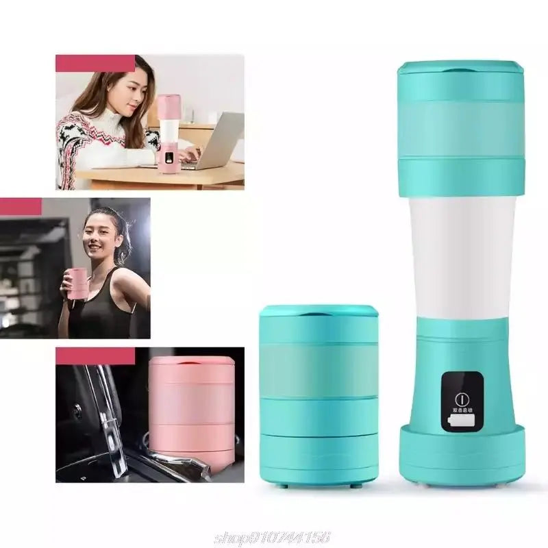 450ML Mini Portable Blender Mixer Cooking Appliances Food Processor Food Mixers Smoothie Blenders Cup Juicers Kitchen Appliance null