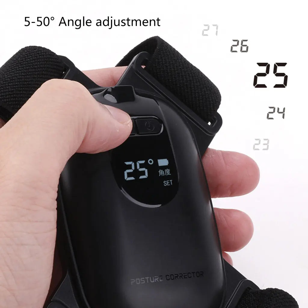 Adjustable Anglel Smart Posture Corrector For Adults Children Correct Hunchback Clavicle Support Trainer Upper Back Brace Black null